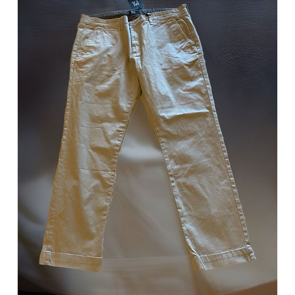 Men's PX Clothing‎ Chino 36x30 Light Gray Slacks Pants NWT RN65933